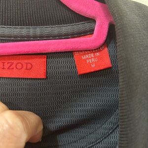 IZOD Textured Black Sweater